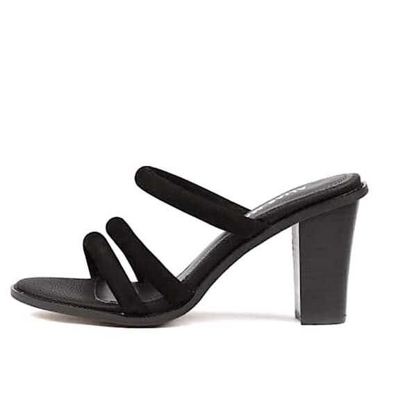 Alias Mae EVITA Suede Sandal Black - Picture 2 of 6